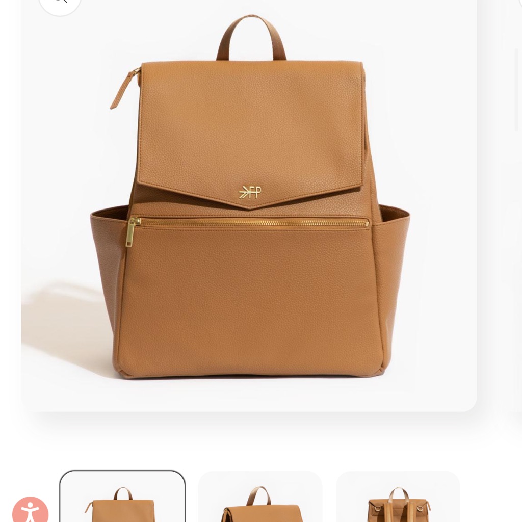 Freshly Picked Diaper Bag: Butterscotch Classic Diaper Bag Ii